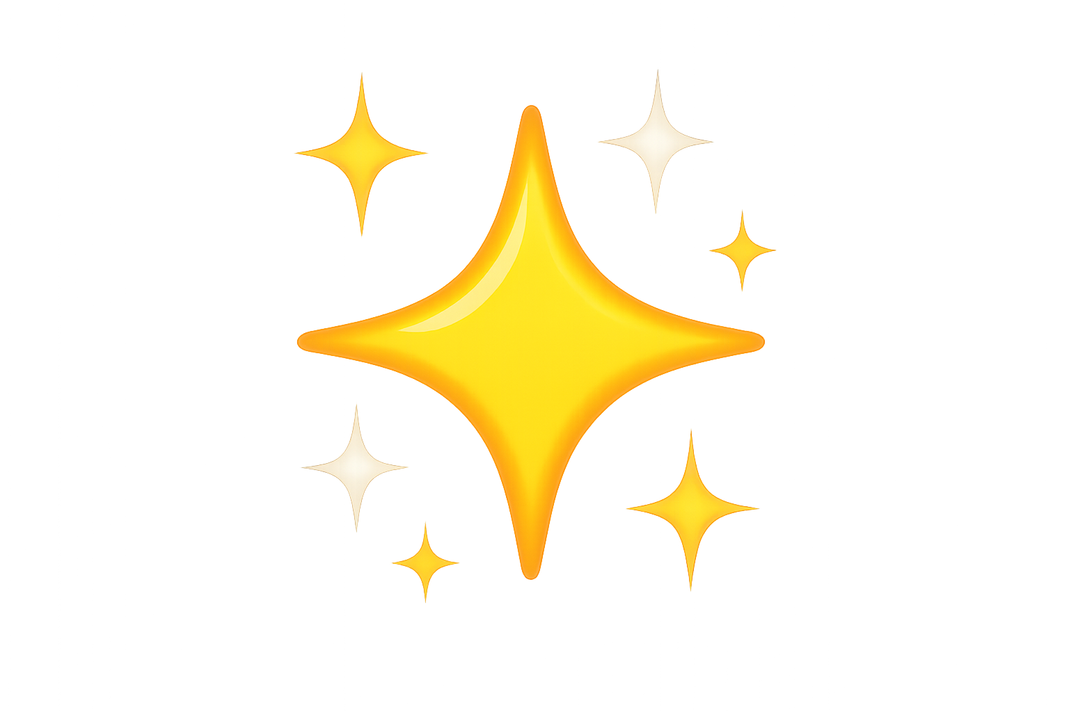 emoji de brillos 